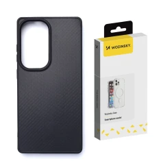 Чохол Wozinsky Carbon Fibre для Samsung Galaxy S25 Plus Black with MagSafe (5907769370304)