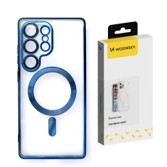 Чохол Wozinsky Electroplated Case для Samsung Galaxy S25 Plus Blue with MagSafe (5907769370335)