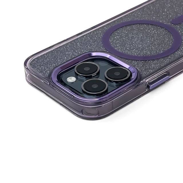 Чехол Wozinsky Glitter Case для Samsung Galaxy S25 Purple with MagSafe (5907769370403)