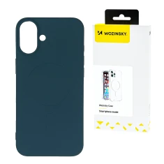 Чохол Wozinsky Liquid Silicone Case для Samsung Galaxy S25 Blue with MagSafe (5907769370519)