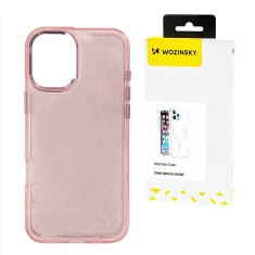 Чохол Wozinsky Glitter Case для Samsung Galaxy S24 FE Pink with MagSafe (5907769370908)