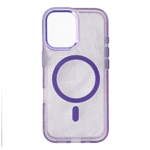 Чохол Wozinsky Glitter Case для Samsung Galaxy S24 FE Purple with MagSafe (5907769370922)