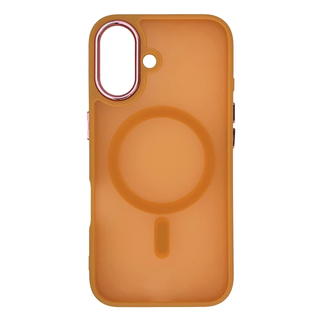 Чохол Wozinsky Fashion Case для Samsung Galaxy S24 FE Orange with MagSafe (5907769371042)