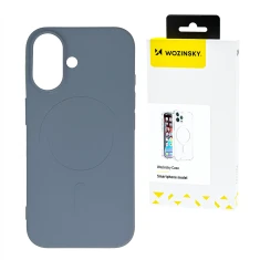Чохол Wozinsky Silicone Case для Samsung Galaxy S24 FE Grey with MagSafe (5907769371240)
