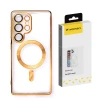 Чохол Wozinsky Electroplated для Samsung Galaxy S24 FE Gold with MagSafe (5907769371394)