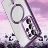 Чохол Wozinsky Electroplated для Samsung Galaxy S24 FE Silver with MagSafe (5907769371400)