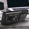 Чохол Hurtel Hybrid Armor Camshield для Samsung Galaxy A56 Чорний (5907769371615)