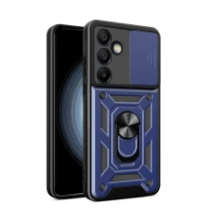 Чохол Hurtel Hybrid Armor Camshield для Samsung Galaxy A56 Blue (5907769371622)