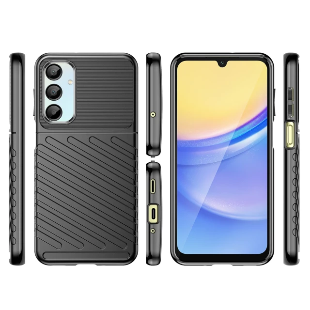 Чохол Hurtel Thunder Case для Samsung Galaxy A26 Black (5907769372094)