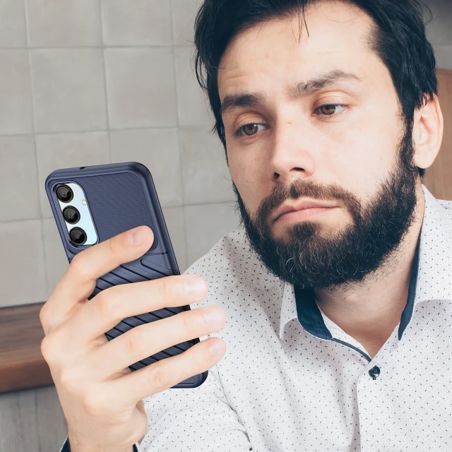Чохол Hurtel Thunder Case для Samsung Galaxy A26 Blue (5907769372100)