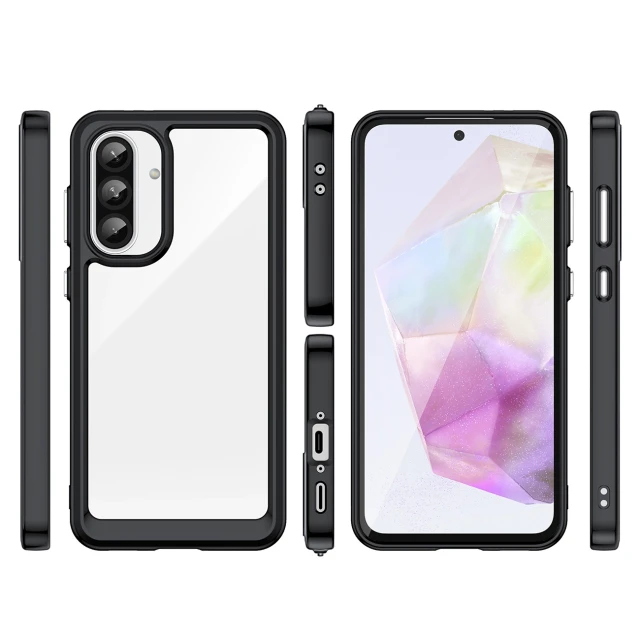 Чохол Hurtel Outer Space Case для Samsung Galaxy A26 Black (5907769372117)