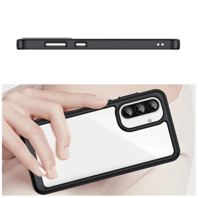 Чохол Hurtel Outer Space Case для Samsung Galaxy A26 Black (5907769372117)