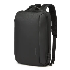 Рюкзак-сумка Wozinsky Premium для ноутбука 15.6'' с ремнем Black (5907769372193)