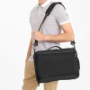 Рюкзак-сумка Wozinsky Premium для ноутбука 15.6'' з ременем Black (5907769372193)