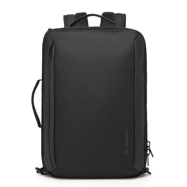 Рюкзак-сумка Wozinsky Premium для ноутбука 15.6'' з ременем Black (5907769372193)