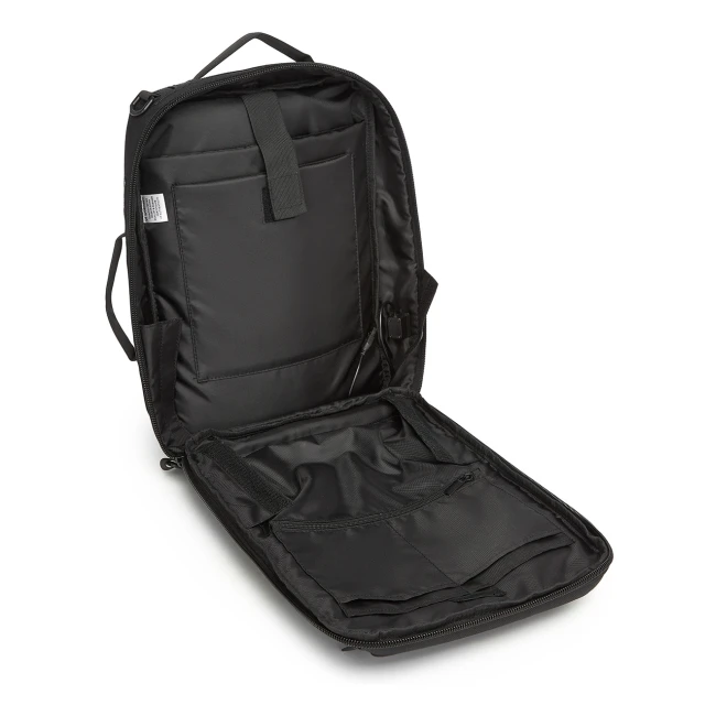 Рюкзак-сумка Wozinsky Premium для ноутбука 15.6'' з ременем Black (5907769372193)