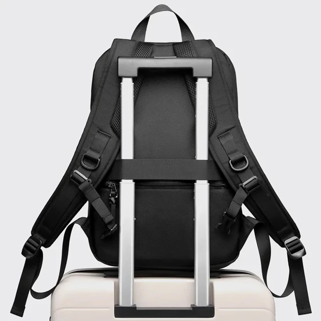 Рюкзак Wozinsky Premium для ноутбука водонепроникний Black (5907769372209)
