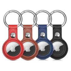 Чохол Hurtel для Apple AirTag Black, Brown, Red, Blue (4 pack) (5907769372278)