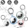 Чохол Hurtel для Apple AirTag Transparent, Green, Blue, Pink (4 pack) (5907769372353)