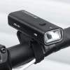Набір велосипедних ліхтарів Wozinsky WSBLB2 передній (400 lm) і задній USB-C Black (5907769372452)