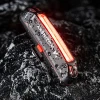 Набір велосипедних ліхтарів Wozinsky WSBLB2 передній (400 lm) і задній USB-C Black (5907769372452)