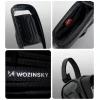 Велосипедна сумка Wozinsky на раму з кишенею для телефону 1.7 л Black (5907769372469)