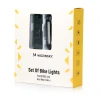 Набір велосипедних ліхтарів Wozinsky WSBLB3 передній (1000 lm) і задній USB-C Black (5907769372483)