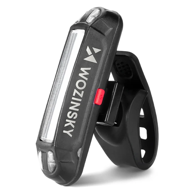 Набір велосипедних ліхтарів Wozinsky WSBLB3 передній (1000 lm) і задній USB-C Black (5907769372483)