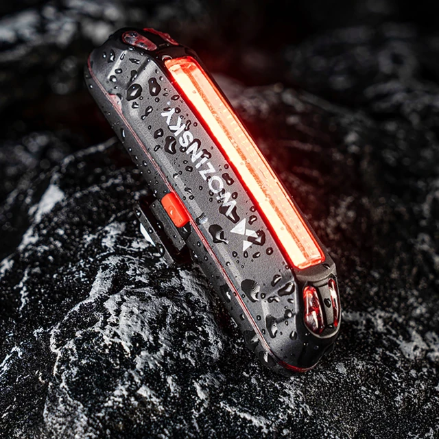 Набір велосипедних ліхтарів Wozinsky WSBLB3 передній (1000 lm) і задній USB-C Black (5907769372483)