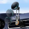 Автодержатель с функцией беспроводной зарядки Wozinsky 15W Black with MagSafe (WCT5-6S2Y)