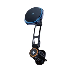 Автотримач з функцією бездротової зарядки Wozinsky 15W Black with MagSafe (WCT5-6S2Y)
