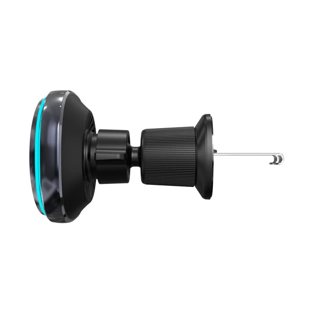 Автодержатель с функцией беспроводной зарядки Wozinsky 15W Black with MagSafe (WCT5-Q6S2Y)