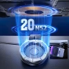 Автодержатель с функцией беспроводной зарядки Wozinsky 15W Black with MagSafe (WCZ2Y2S)