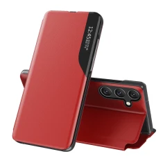 Чохол Hurtel Eco Leather View Case для Samsung Galaxy A36 Red (5907769372698)