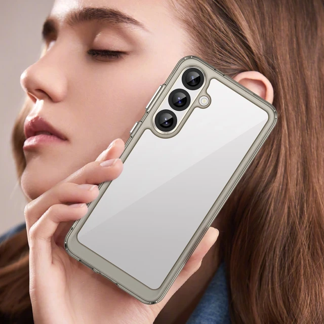 Чохол Hurtel Outer Space Case для Samsung Galaxy A36 напівпрозорий чорний (5907769372902)