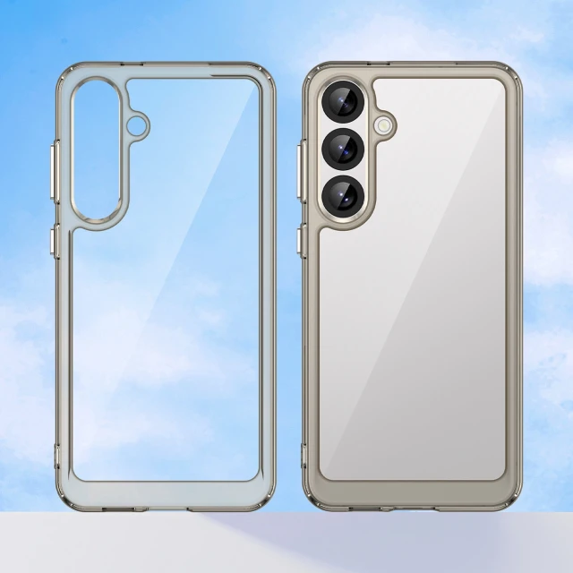 Чохол Hurtel Outer Space Case для Samsung Galaxy A36 напівпрозорий чорний (5907769372902)