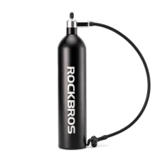 Накачивающий бак Rockbros для бескамерных шин tubeless 200 PSI 1.2л черный (42310010001)