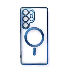Чохол Hurtel Electroplated Case для iPhone 16e синій with MagSafe (5907769374975)