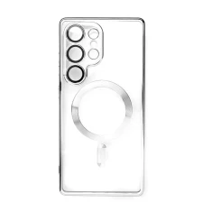 Чохол Hurtel Electroplated Case для iPhone 16e Silver with MagSafe (5907769375002)