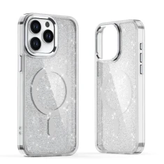 Чохол Hurtel Glitter Case для Samsung Galaxy A16 5G White with MagSafe (5907769375057)