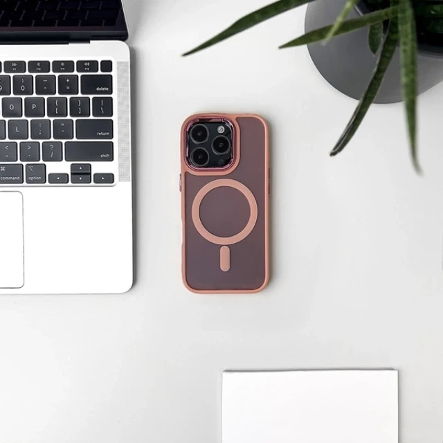 Чохол Hurtel Glitter Case для Samsung Galaxy A26 5G Pink with MagSafe (5907769375361)