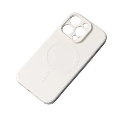 Чохол Hurtel Silicone Case для Samsung Galaxy A26 5G Бежевий with MagSafe (5907769375545)