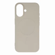 Чохол Hurtel Liquid Silicone Case для Samsung Galaxy A36 5G Beige with MagSafe (5907769375750)