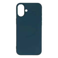 Чохол Hurtel Liquid Silicone Case для Samsung Galaxy A36 5G Blue with MagSafe (5907769375781)