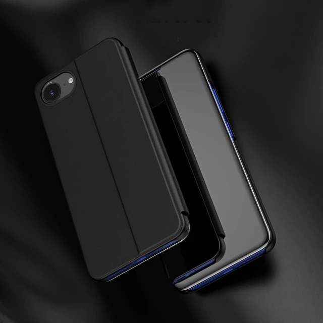 Чехол Hurtel Clear View Case для iPhone 16e Black (5907769376788)