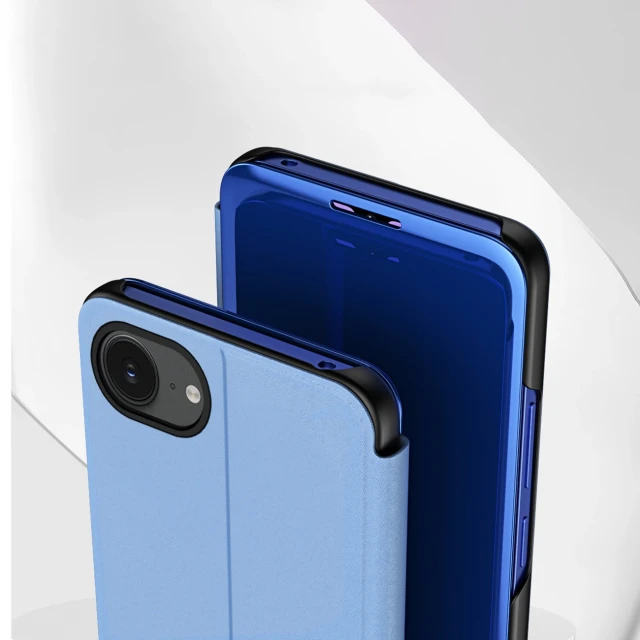 Чохол Hurtel Clear View Case для iPhone 16e Blue (5907769376795)