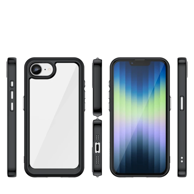 Чохол Hurtel Outer Space Case для iPhone 16e Black (5907769376986)