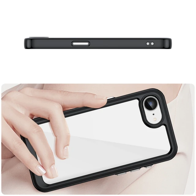 Чохол Hurtel Outer Space Case для iPhone 16e Black (5907769376986)