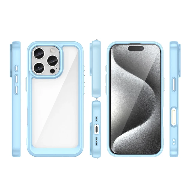 Чехол Hurtel Outer Space Case для iPhone 16e Blue (5907769376993)
