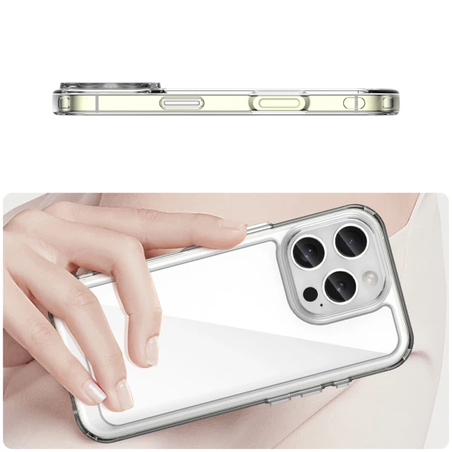 Чохол Hurtel Outer Space Case для iPhone 16e Transparent (5907769377006)